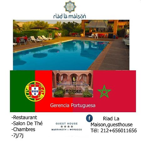 Riad La Maison Guest House Marrakesch Exterior foto